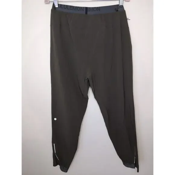 Lululemon Run State Jogger lightweight dark green olive lg - Picture 3 of 9